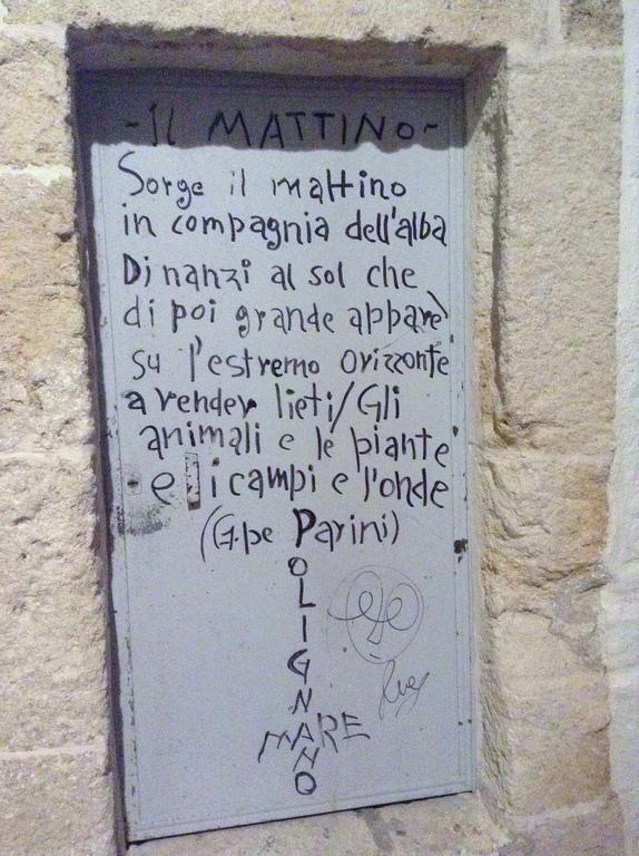 Готель Via Roma 224 Поліньяно-а-Маре Екстер'єр фото